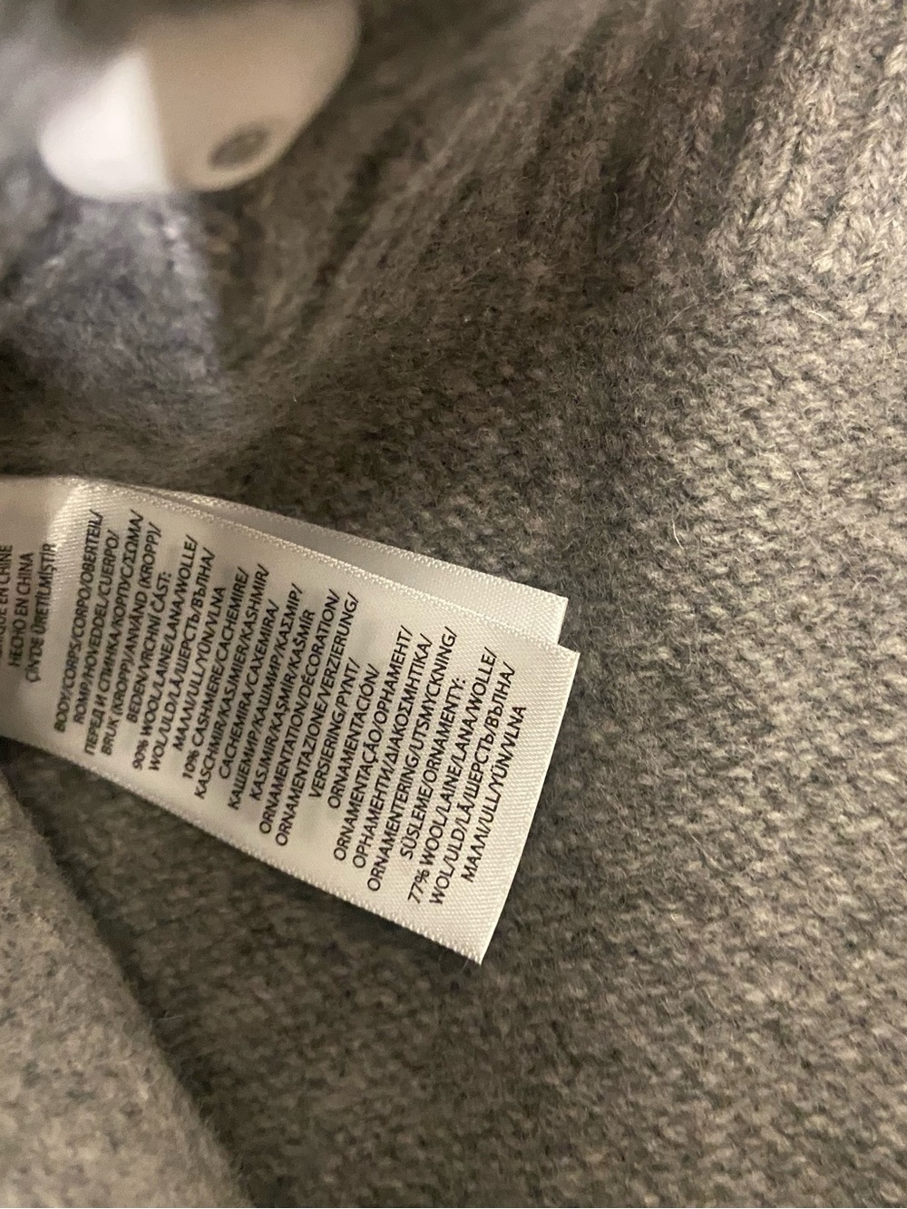 Polo Ralph Lauren Gray Bear Crewneck Sweater - Picture 5 of 8